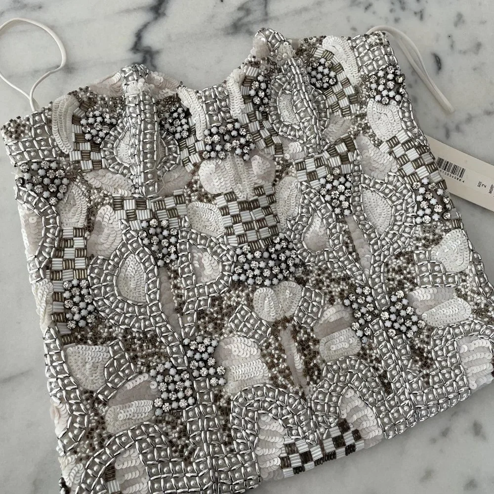 Alice + Olivia Embellished Bustier - Picture 14 of 16